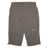 JACK WOLFSKIN Mens Trousers Grey Relaxed Straight W39 L22