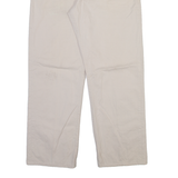 TOMMY HILFIGER Mens Trousers Cream Regular Straight W36 L30