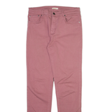 BARBOUR Womens Trousers Pink Slim Straight W30 L31