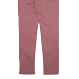 BARBOUR Womens Trousers Pink Slim Straight W30 L31