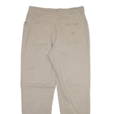 BLUE WILLIS Womens Trousers Beige Regular Tapered W32 L29