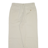 CYRILLUS Mens Trousers Beige Regular Tapered W28 L27