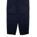 ADIDAS Mens Trousers Blue Relaxed Straight W30 L30