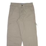 TAL Mens Trousers Beige Relaxed Straight W32 L32