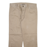 DOCKERS Mens Trousers Beige Regular Straight W36 L28