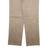 DOCKERS Mens Trousers Beige Regular Straight W36 L28