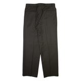 Mens Trousers Grey Regular Straight W34 L31