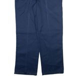 DICKIES Mens Trousers Blue Regular Straight W36 L30