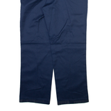 DICKIES Mens Trousers Blue Regular Straight W36 L30