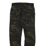 ZARA MAN Camo Mens Trousers Grey Regular Tapered W28 L26