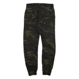 ZARA MAN Camo Mens Trousers Grey Regular Tapered W28 L26