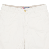 CHAPS Mens Chino Shorts Cream M W31