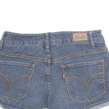 LEVI'S Turn Up Womens Denim Shorts Blue S W28