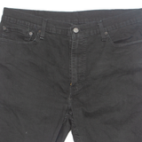 LEVI'S Cut Off 511 Mens Denim Shorts Black XL W38