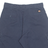 DICKIES Mens Workwear Shorts Blue Loose L W36
