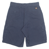 DICKIES Mens Workwear Shorts Blue Loose L W36