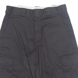 DICKIES Mens Workwear Shorts Black Loose M W30