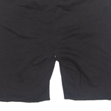 KAPPA Cut Off Mens Sports Shorts Black Relaxed 2XL W32