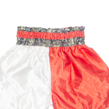 Thai Boxing Mens Sports Shorts Red Relaxed Colourblock M W22