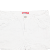 WRANGLER Girls Denim Shorts White 13-14Y W27