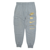 NIKE Mens Joggers Green Tapered S W26 L26