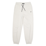 KANGOL Mens Joggers Cream Tapered L W28 L28