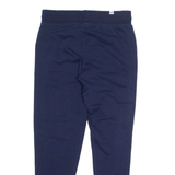 PUMA Womens Track Pants Blue Skinny UK 6 W28 L27