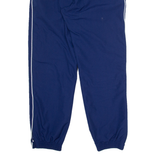 ADIDAS Mens Track Pants Blue Tapered L W31 L31