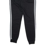 ADIDAS Womens Joggers Black Tapered S W28 L28
