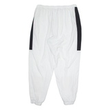 PUMA Mesh Lined Mens Track Pants White Tapered 2XL W31 L34