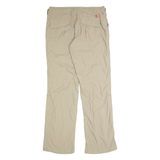 THE NORTH FACE Outdoor Womens Trousers Beige Regular Straight W30 L32