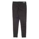 LEVI'S 710 Womens Jeans Black Slim Skinny Stone Wash W34 L30