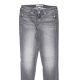 CALVIN KLEIN JEANS Womens Jeans Grey Slim Skinny Stone Wash W28 L30