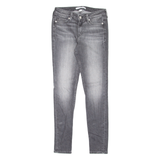 CALVIN KLEIN JEANS Womens Jeans Grey Slim Skinny Stone Wash W28 L30