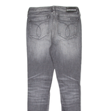 CALVIN KLEIN JEANS Womens Jeans Grey Slim Skinny Stone Wash W28 L30