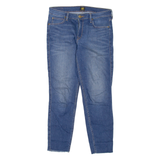 LEE Scarlett Womens Jeans Blue Slim Skinny Stone Wash W30 L25