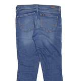 LEE Scarlett Womens Jeans Blue Slim Skinny Stone Wash W30 L25