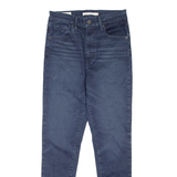 LEVI'S Mile High BIG E Womens Jeans Blue Slim Skinny W28 L28