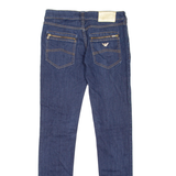 ARMANI JEANS Womens Jeans Blue Slim Skinny W27 L32