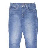 LEVI'S 311 Shaping Womens Jeans Blue Slim Skinny Stone Wash W30 L27