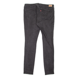 LEVI'S Womens Jeans Black Slim Skinny W34 L31