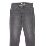 LEVI'S 711 Womens Jeans Grey Slim Skinny Stone Wash W28 L32