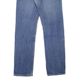 LEVI'S 505 Jeans Mens Blue Regular Straight Stone Wash W32 L34