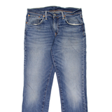 LEVI'S 511 Jeans Mens Blue Slim Straight Stone Wash W32 L32