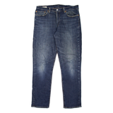 LEVI'S 511 BIG E Jeans Mens Blue Slim Straight Stone Wash W34 L32
