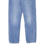 LEVI'S 512 BIG E Jeans Mens Blue Slim Tapered Stone Wash W32 L32