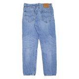 LEVI'S 512 BIG E Jeans Mens Blue Slim Tapered Stone Wash W32 L32