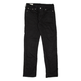 LEVI'S 514 Jeans BIG E Mens Black Slim Straight W30 L32