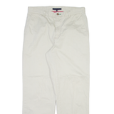 TOMMY HILFIGER Mens Trousers Beige Regular Straight W34 L32