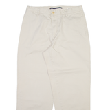 NAUTICA Mens Trousers Beige Relaxed Straight W34 L31